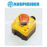 IP65 Waterproof Push Button Control Station Box With Latching Emergency Stop Switch