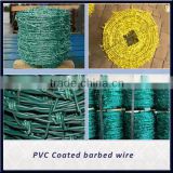 Low price galvanized iron barbed wire price per roll 100 meter
