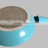 ITALY Aluminum Ceramic Deep Frying Pan With Induction Bottom/detachable Handle thumbnail-2