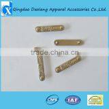 Fashion Style High Quality Durable Metal Plates for Handbags Metal Plates for Clothing