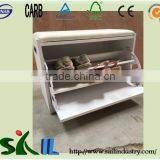 Wooden Shoe Shelf Livingroom Shoe Rack With Seat Supplier's Choice thumbnail-3