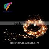High quality 224 LEDs rattan decoration string lights 3AA battery Outdoor Waterproof Copper Wire Timer String Fairy Light