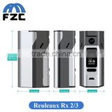 Alibaba Express Hot Selling Original Wismec Reuleaux RX2/3 150w & 200w Box Mod With Replaceable Back Cover VS RX200/RX200S