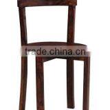 ROSEWOOD RESTAURANT DINING CHAIR , ROUND SEAT SOLID WOODEN DINING CHAIR thumbnail-1