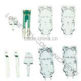 Plastic 2 Pole Test Plug Kit, Full Grey