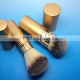 Brush Face,golden Retractable Nylon Powder Brush