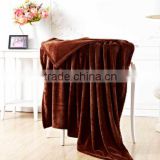 high quality faux fur blanket,soft hand feeling, beautiful solid color design