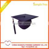 Matte Purple Children Graduation Cap With Tassel thumbnail-1