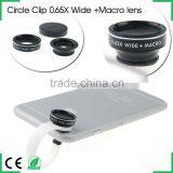 2 in 1 Universal Lens Detachable Wide Angle Macro Lens for IPhone 5/5S/5C 6 Samsung S3 4 5 6