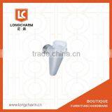 POLISHED CHROME GLASS SHELF BRACKET SUPPORTS CLAMP Adjustable Glass Shelf Bracket Supplier