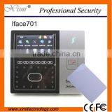 Facial Sensor 4.3'' TFT Touch Screen and Infrared Camera Optional WIFI GPRS Nectwork Face Time Attendance Access Control System
