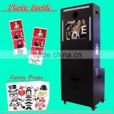 2016 Photo Booth With Black Curtain Exhibition Booth Design thumbnail-6