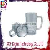 Hot new products for 2014 glass heat press coffee mug for sublimation printing