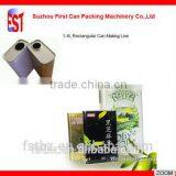 Small Square Oil Can Making Production Line/Can Making Machine thumbnail-1