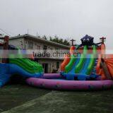 2016 hot commercial giant cheap inflatable water slides