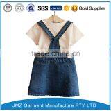High Quality Custom Child Jean Dress With Frocks Designs thumbnail-2