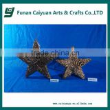 2014 hot sell new style holiday decoration wooden christmas star decoration