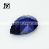 Wholesale Factory Price Pear Machine Cut 113# Loose Bule Spinel Gemstone thumbnail-5