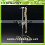 DDJ-0134 Trade Assurance Alibaba China Supplier Wholesale Clear Acrylic Necklace Holder