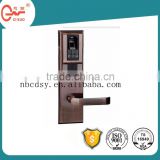 2014 copper gold security password fingerprint door lock