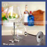 Glassware Manufacturer Handmade Cheap Wine Glass Goblet With Multi-turn Drill Wendding Shopping thumbnail-2