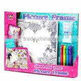 DIY Wooden Toy Decorating Coloring Your Own Wooden Photo Frame thumbnail-1