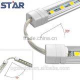 Blister Plastic Packing 5050 12V 72led/m 16W 30cm Programmable Led Profile Frosted Cover Rigid Strip Light thumbnail-3