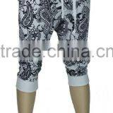 Mens Bandana Print French Terry Jogger Shorts thumbnail-1