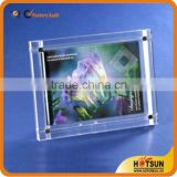 Tailored acrylic photo holder photo organizer