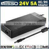 24V 5A Humidifier Adapter 120W Ultrasonic Air Humidifier Adapter Switching Power Supply