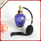 Wholesale handmade luxury air bag glass perfume bottle , Custom gasbay spray pump glass perfume bottle 70ml