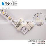 LED Strip Free Solder Connector 10mm 8mm 2 Pin 4 Pin For 5050 5630 5730 3528 Single Color RGB Led Strip thumbnail-1