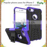 Cell Phone Case Protective Back Cover Durable Shockproof Rubber Armor Kickstand Hard Stand For Iphone 6 7 7 Plus thumbnail-4