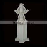 Hand Carved Marble Pillar With Beautifully Carving
