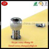 China Manufacturer Custom Steel Flat PEM Clinch Panel Fasteners thumbnail-3