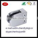 Clip 5-8mm Stainless Steel Glass Clamp Fitted Clip Shelf Bracket thumbnail-3