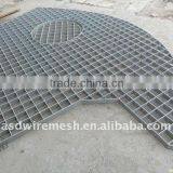 antiskid plate grating/kick plate grating/toe plate grating/standard steel grating plate