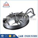 Size DN300-1000 Stainless Steel Sanitary Manway Door thumbnail-1