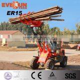 EPA Front Wheel Loader ER15 With Snow Bucket/Quick Hitch for Sale thumbnail-6