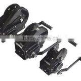 Manufacturing 1200lbs Galvanized Two Way One Speed Barge Winch With Cable thumbnail-6