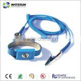 Black Dual Metal ESD Wrist Strap thumbnail-2