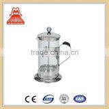 Quality Products W124-CP058 Stainless Steel Glass French Press Coffee Tea Maker thumbnail-1