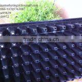Custom High Quality Black Shining 98 Cell Plastic Nursery Pots Seed Trays for Flower Propagation thumbnail-4