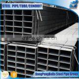 180*260*10mm ERW Black Rectangular Hollow Section Shape Steel Pipe