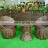 Outdoor Rattan Furniture Cozy Garden Wicker Coffee Table And Chair thumbnail-6