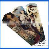 Personalized Wooden Painting for Home Decoration With Thermometer Vintage Look Wooden Picture Wooden Thermometer thumbnail-1