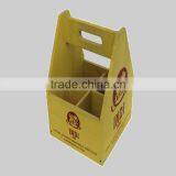 China Factory Supply Pine/paulownia Wooden Wine Box, Christomas Wood Craft and Gifts Using for Wine Bucket thumbnail-2