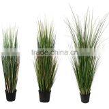 Artificial Onion Grass Plant Potted thumbnail-6