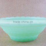Glass Bowl, Jade- Like Glass Bowl thumbnail-1