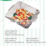 NONSTICK IRON GRILL BASKET FOR VAGETABLES thumbnail-1